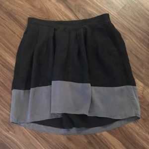 Madewell Black & Grey Skirt